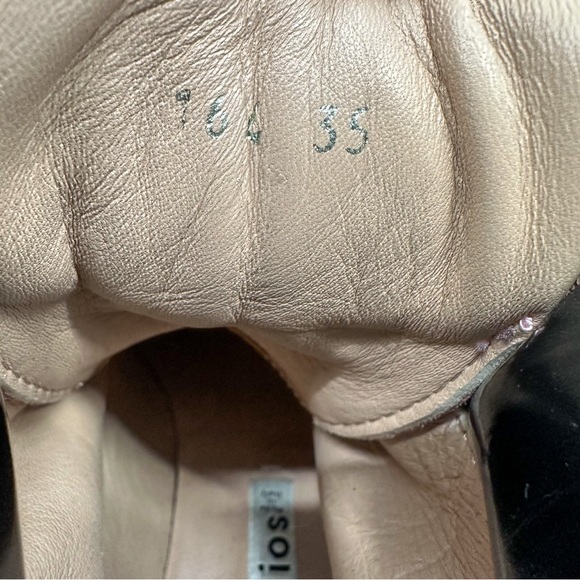 Acne Studios Telde Pink Calfskin Chunky Platform Hiking Lug Boots Women Size 35 - Picture 8 of 10